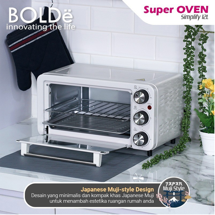 Bolde Super Oven Simplify 12 L - Putih